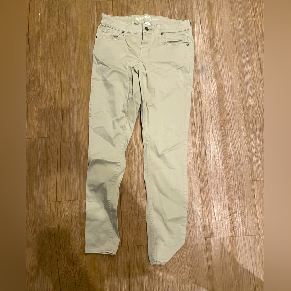 Khaki jeggings
